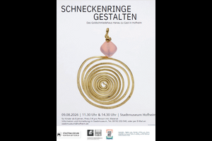 Schneckenringe gestalten! Das Goldschmiedehaus Hanau ist zu Gast in Hofheim